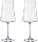 Kit 2 Taça de Cristal para Vinho Bohemia 560ml - XTRA NDI