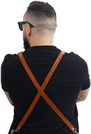 Avental cozinha bartender barista cafeteria jeans com alças regulaveis