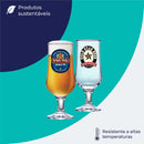 Ruvolo, Jogo de Taça Barcelona Rótulo, Taça para Cerveja 6 pcs, 370ml