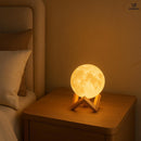Luminária 3D Lua Cheia Touch RGB – Abajur LED USB Decorativo para Quarto, Sala ou Escritório | Storeasy