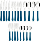 Faqueiro Inox 20 peças Leme Azul - Tramontina