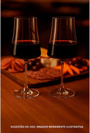 Kit 2 Taça de Cristal para Vinho Bohemia 560ml - XTRA NDI