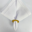 Guardanapos de Tecido Mesa Posta Decorativo Ajour 40x40 Premium - 6 Unidades BRANCO