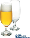 Jogo 6 Taças de Vidro 300ml Cerveja Água Refri Nadir Floripa