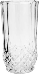 LYOR - Conjunto 7 Peças Jarra com 6 Copos de Vidro Diamante 1,25L/260ml