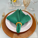 Guardanapos de Tecido Mesa Posta Decorativo Ajour 40x40 Premium - 6 Unidades VERDE BANDEIRA