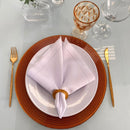 Guardanapos de Tecido Mesa Posta Decorativo Ajour 40x40 Premium - 6 Unidades BRANCO