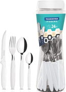 Faqueiro 24 Peças, Tramontina, Ipanema 23399891, Branco