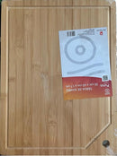 Tabua de Bambu Carne Madeira Churrasco Grande Legumes 40X30 Bamboo