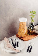 Faqueiro Inox 20 peças Leme Azul - Tramontina