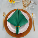 Guardanapos de Tecido Mesa Posta Decorativo Ajour 40x40 Premium - 6 Unidades VERDE BANDEIRA