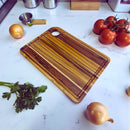 Kit de 2 Tábuas de Corte em Madeira, para Cozinha Corte Legumes e Churrasco, Design atemporal
