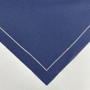 Guardanapos de Tecido Mesa Posta Decorativo Oxford 40x40 Premium - 8 Unidades AZUL MARINHO