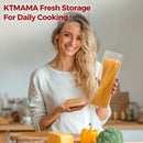 Frascos de armazenamento de vidro com tampa de bambu