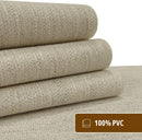 6 Jogo Americano Juta Areia - Impermeável Limpa Facil Pvc