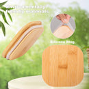 Frascos de vidro para armazenamento de alimentos, conjunto de 6 recipientes de armazenamento de vidro