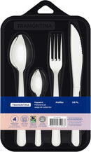 Faqueiro Tramontina Malibu em Aço Inox 16 Peças