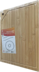 Tabua de Bambu Carne Madeira Churrasco Grande Legumes 40X30 Bamboo