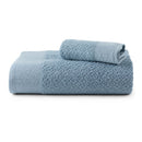 Jogo De Banho 2 Peças 430g/M² Capri Toalhas Banhão 100% Algodão Azul Encantado