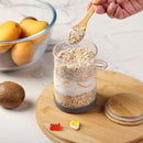 Conjunto 06 Potes com colher em bambu