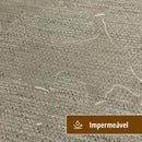 6 Jogo Americano Juta Areia - Impermeável Limpa Facil Pvc