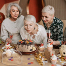 Suporte de bolo com cúpula e tampa de acrílico