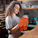 Utopia Home [24 Pack, Orange] Cloth Napkins 17x17 Inches, 100% Polyester Hemmed Edges, Washable and Reusable Ideal for Halloween, Thanksgiving, Parties, Weddings and Dinners