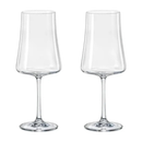 Kit 2 Taça de Cristal para Vinho Bohemia 560ml - XTRA NDI